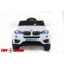 Электромобиль ToyLand BMW X6 белый - Фото 2