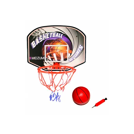 Детский спортивный комплекс Midzumi Niji Ton Basketball Shield лимонный пай - Фото 2