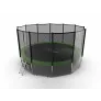 Батут с внешней сеткой и лестницей EVO JUMP External 16ft (Green) + нижняя сеть - Фото 2