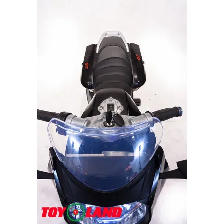 Электромотоцикл ToyLand Moto XMX 316 черный - Фото 3