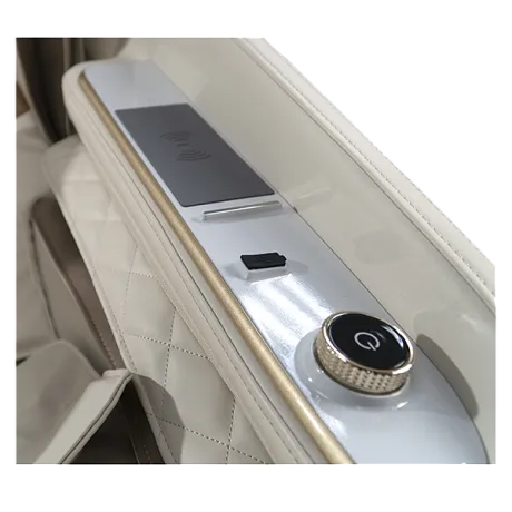 Массажное кресло Meridien Valencia (Beige + White) - Фото 8