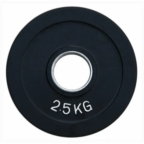 Диск олимпийский обрезиненный цветной Body Solid RCP19-2,5