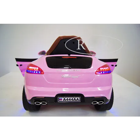 Электромобиль RiverToys Porsche Panamera A444AA (розовый) - Фото 6