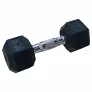 Гантели DFC гексаг. обрезиненная пара 7кг DB001-7 - Фото 7