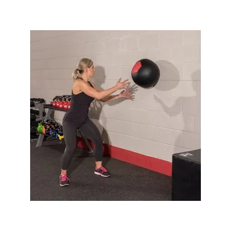 Тренировочный мяч мягкий Body Solid WALL BALL 5,4 кг (12lb) - Фото 27