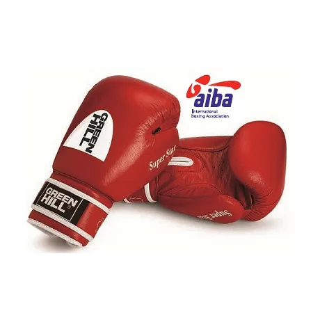 Перчатки боксерские GREEN HILL Super Star AIBA
