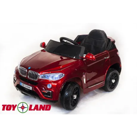 Электромобиль ToyLand BMW X6 красный