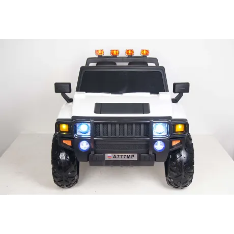 Электромобиль RiverToys HUMMER A777MP White - Фото 8