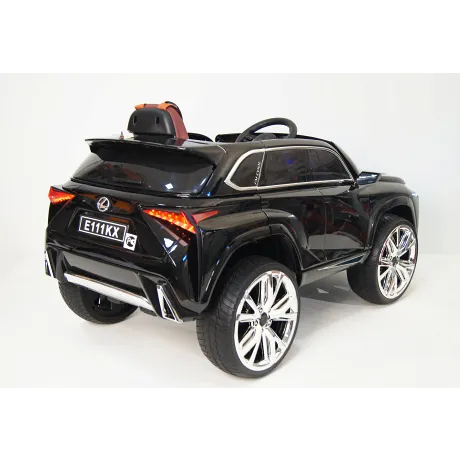 Электромобиль RiverToys Lexus Е111КХ BLACK-GLANEC - Фото 5