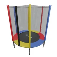 Батут c защитной сеткой EVO JUMP 4,5ft Color (140 см)
