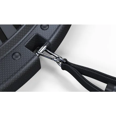 Полусфера гимнастическая надувная OriginalFitTools R3 с эспандерами и насосом - Фото 5