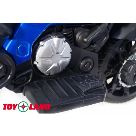Электромотоцикл ToyLand Moto Sport DLS01 синий - Фото 12