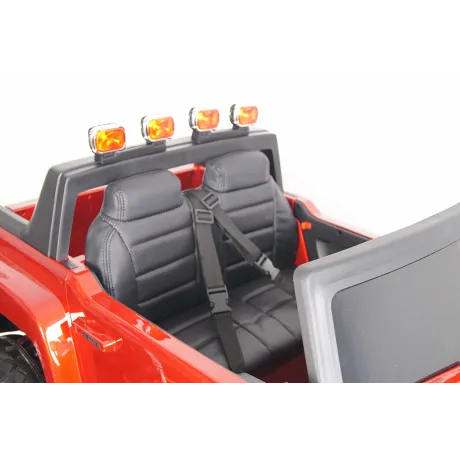 Электромобиль RiverToys HUMMER A777MP Red - Фото 13