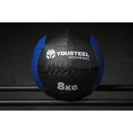 Медбол Yousteel 8 кг, со шнуровкой