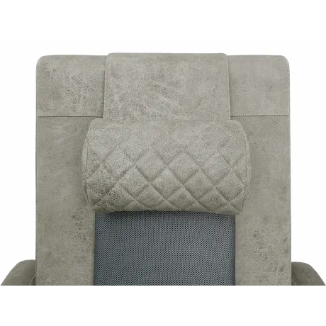 Массажное кресло реклайнер с подъемом FUJIMO LOUNGE UP F7003 ULFL Смоки (Orlando 4) - Фото 16