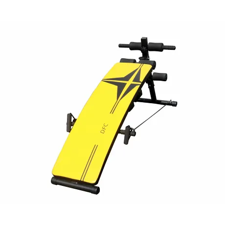 Скамья для пресса DFC гантели, эспандеры D102RY - Фото 5