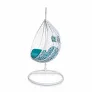 Подвесное кресло KVIMOL KM 0031 большая белая корзина - Фото 3