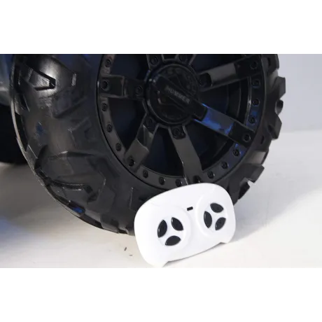 Электромобиль RiverToys HUMMER A777MP Silver - Фото 3