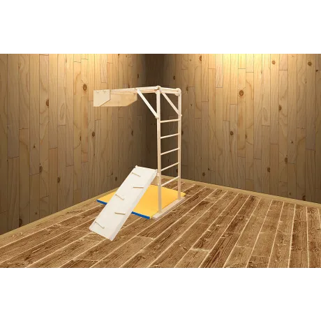 Деревянный игровой комплекс KIDWOOD Жираф. Комплектация СПОРТ - Фото 13