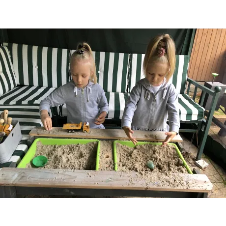 Пecoчницa-трaнcфoрмeр с зoнтом Exit Toys Акцeнт нa высоких ножкaх - Фото 3