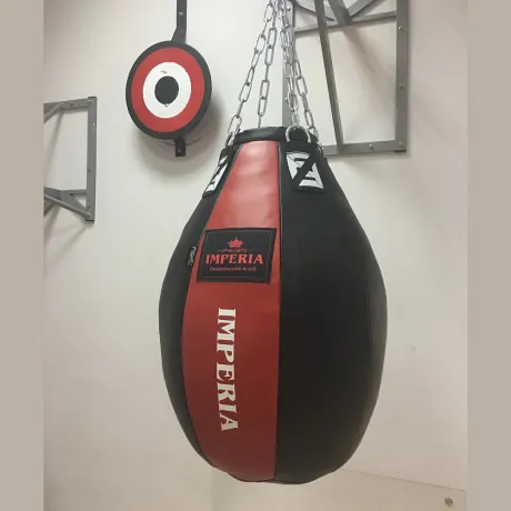 Груша кожа FightTech 80х55 SBL2 - Фото 3