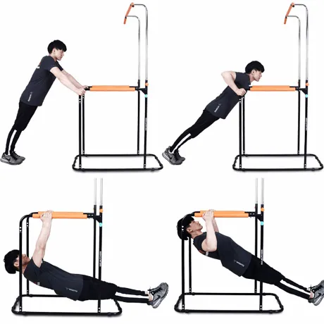 Тренажер турник - брусья DFC POWER TOWER G006 - Фото 7