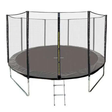 Батут GetActive Jump 12FT Outside черный с чехлом