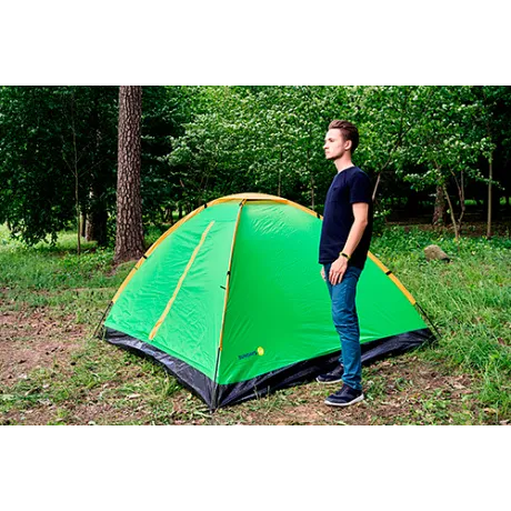 Палатка Sundays Simple 4 ZC-TT004-4 (зеленый/желтый) - Фото 2