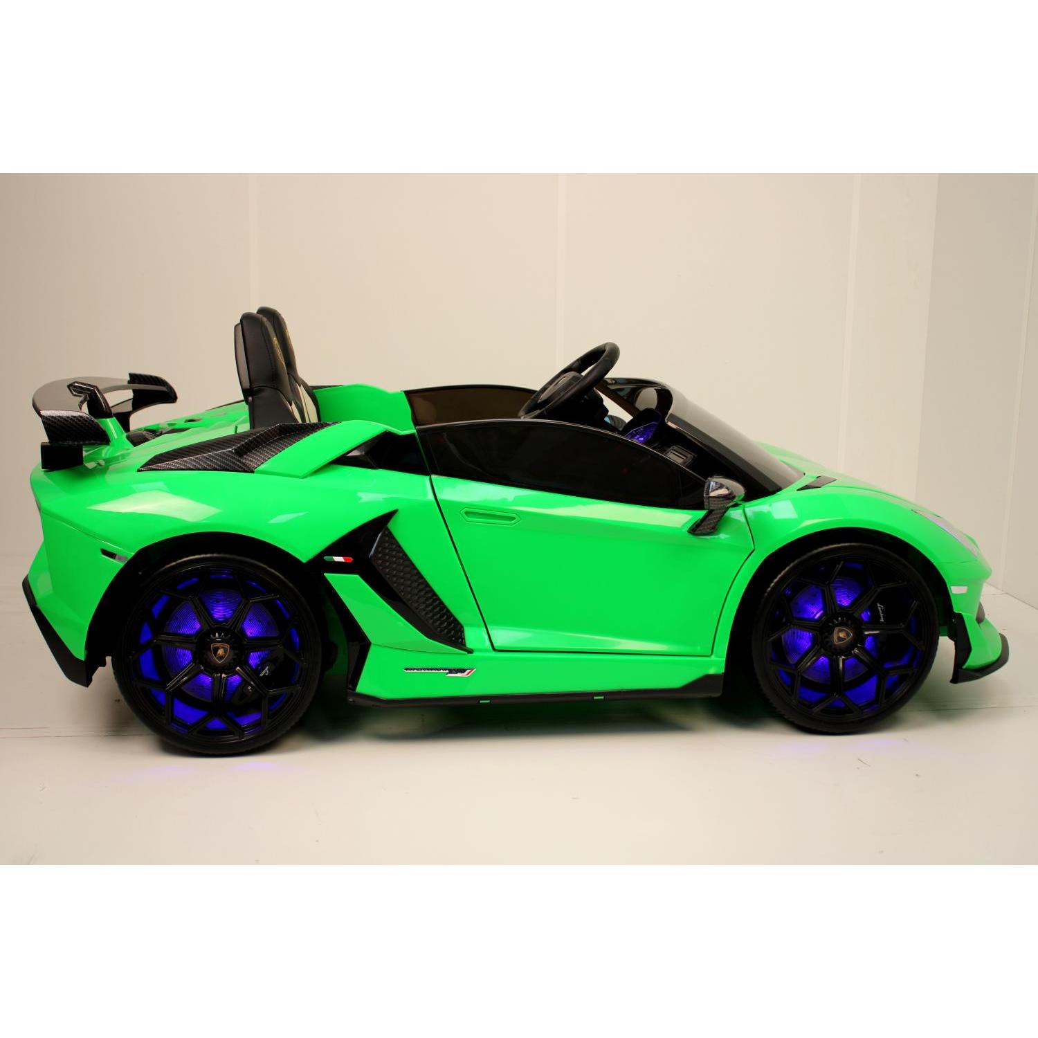 Green lamborghini power wheel cheap