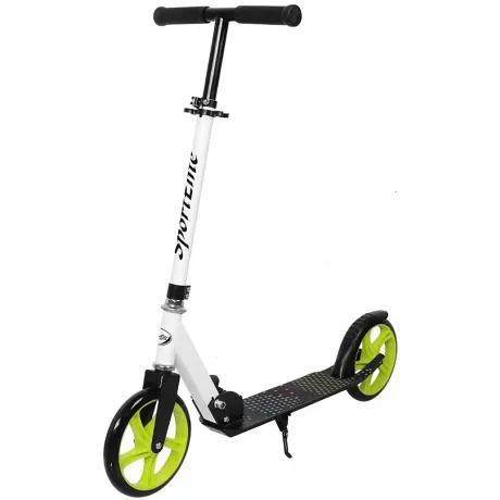 Самокат SportElite SE-310 белый/салатовый