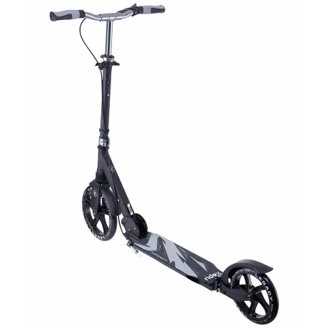 Самокат 2-колесный Legacy 250/200 мм, ручной тормоз, черный - Фото 2