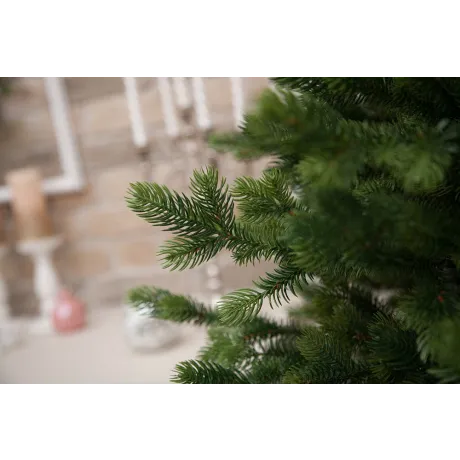 Ель Городская 100% литая 215 см зеленая - Фото 8