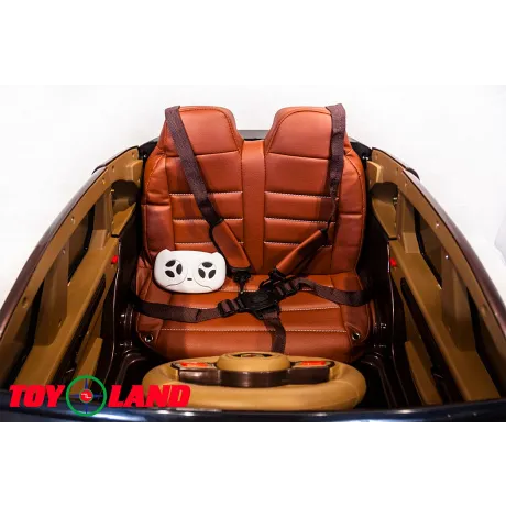 Электромобиль ToyLand Porsche Macan QLS 8588 коричневый - Фото 9