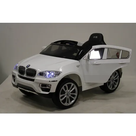 Электромобиль RiverToys BMW-X6 White - Фото 2