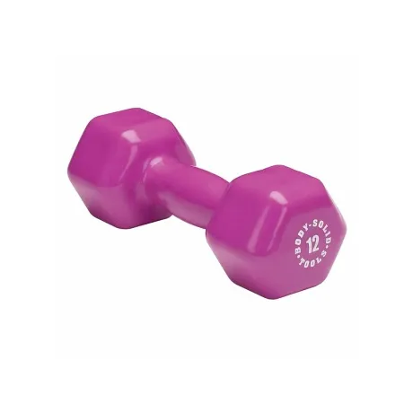 Гантель Body Solid в виниловой оболочке 5,4 кг (12lb)