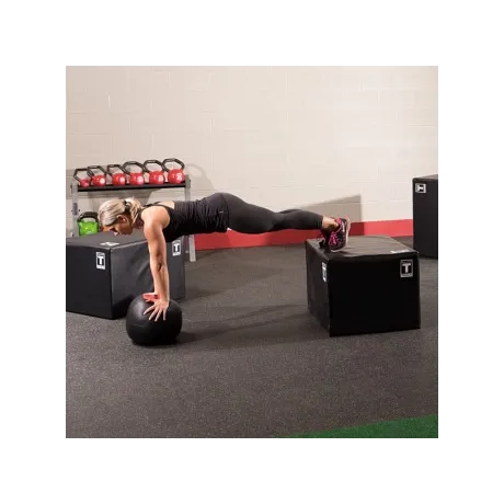 Тренировочный мяч мягкий Body Solid WALL BALL 5,4 кг (12lb) - Фото 17