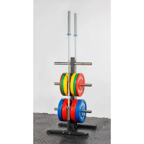 Стойка для дисков штанги Stecter Дерево и 2-х грифов - Фото 5