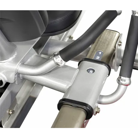 Жим ногами сидя / Икроножные HOIST HD-3403 матовый черный - Фото 7