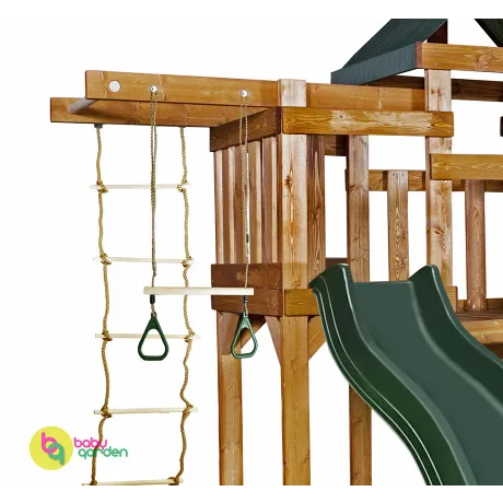 Детская игровая площадка Babygarden Play 6 зеленый - Фото 4