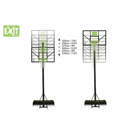 Передвижная баскетбольная система Exit Toys Комета - Фото 4