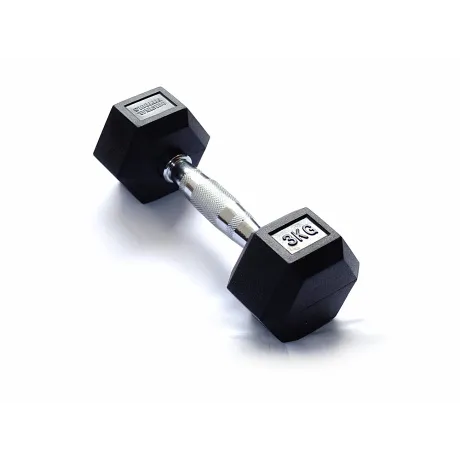 Гантель Original FitTools 3 кг гексагональная