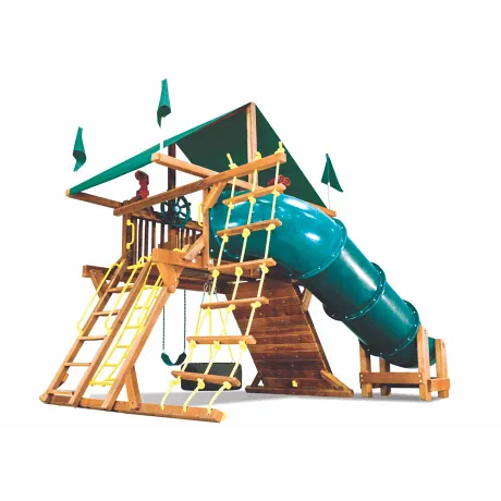 Детская площадка Rainbow Play Sistems Саншайн Кастл I СпейсСейвер Тент - Фото 3