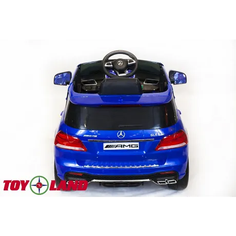 Детский электромобиль ToyLand Mercedes-Benz AMG GLE63S Coupe синий - Фото 6