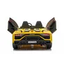 Детский электромобиль Lamborghini Aventador SVJ (A111MP) желтый - Фото 3