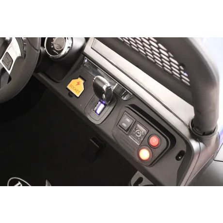 Электромобиль RiverToys Mercedes-Benz Unimog Concept P555BP 4WD (синий глянцевый) - Фото 8