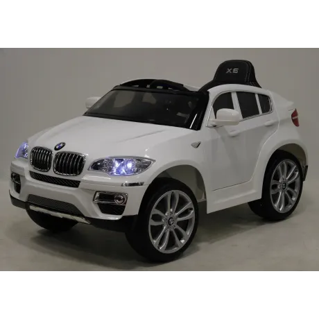 Электромобиль RiverToys BMW-X6 White