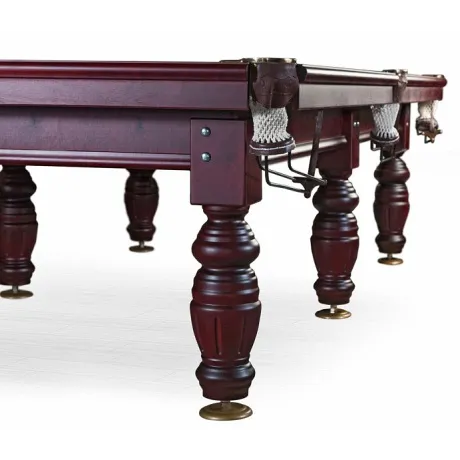 Бильярдный стол для русского бильярда Weekend «Дебют» 9 ф (махагон) ЛДСП - Фото 4