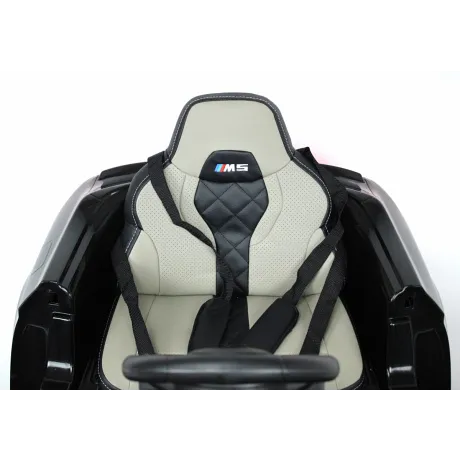 Детский электромобиль BMW M5 Competition (A555MP) черный - Фото 5