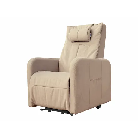 Массажное кресло реклайнер с подъемом FUJIMO LIFT Compact F3005 FLFK Ваниль (Sakura 4) - Фото 6