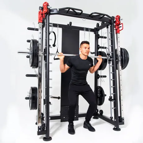 Силовая станция, Машина Смита DFC POWERGYM D822 - Фото 15
